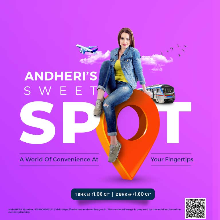 1 & 2 BHK apartments with modern amenities